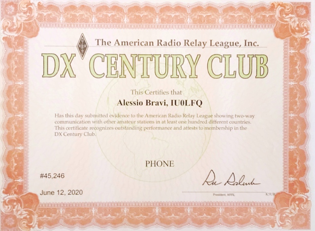 DXCC Phone #45246